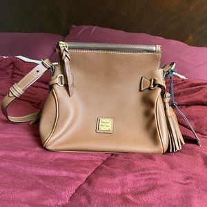 Dooney & Bourke Mini Satchel in brown leather